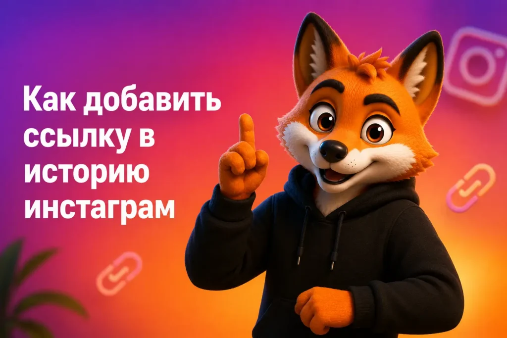 Как добавить ссылку в историю инстаграм