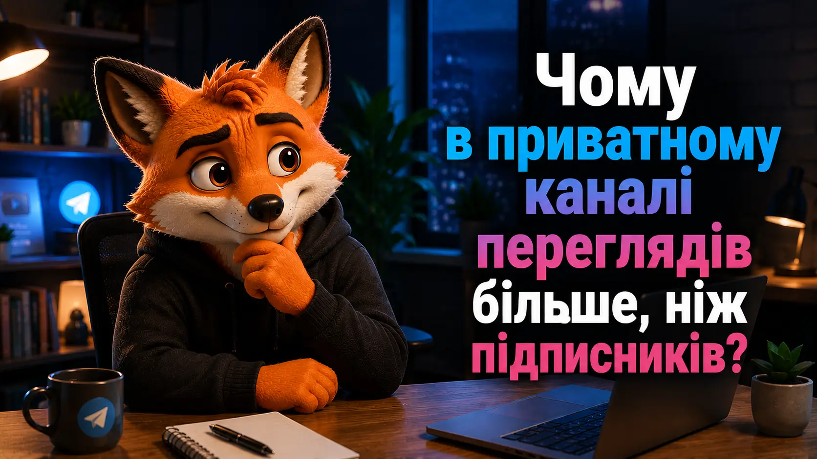 Чому в приватному каналі переглядів більше, ніж підписників?