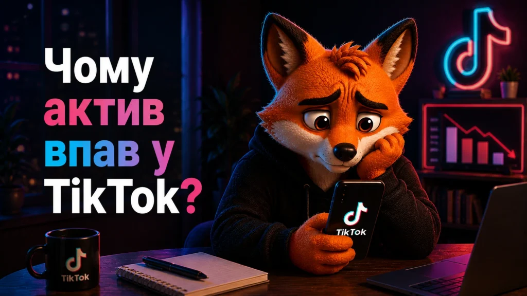 Чому впала активність у ТікТок?