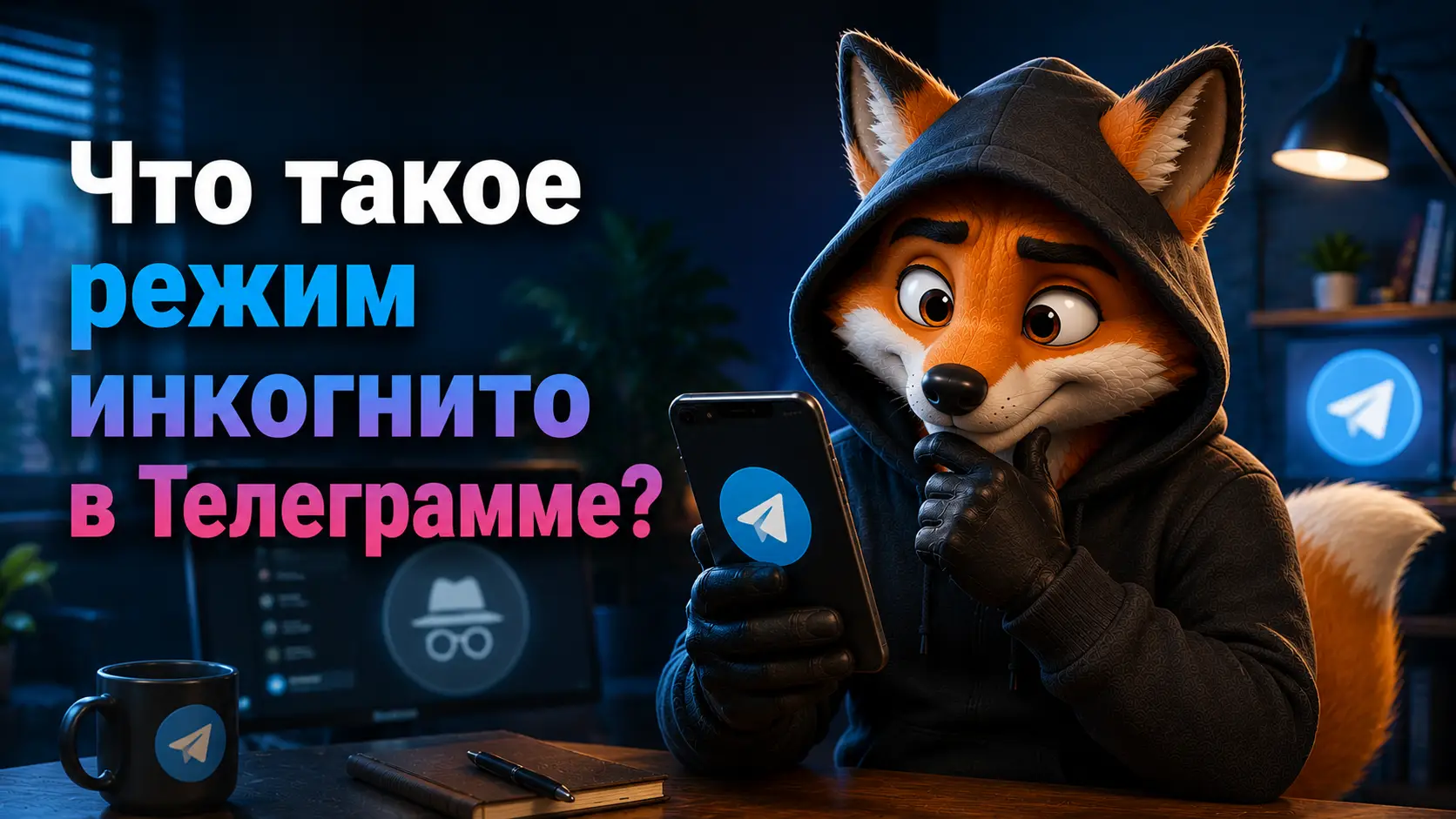 Что такое режим инкогнито в Телеграмме?