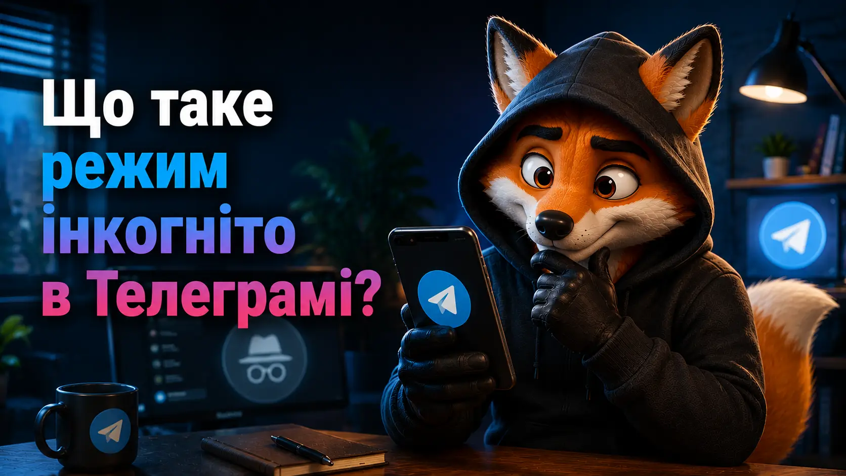 Що таке режим інкогніто в Телеграмі?
