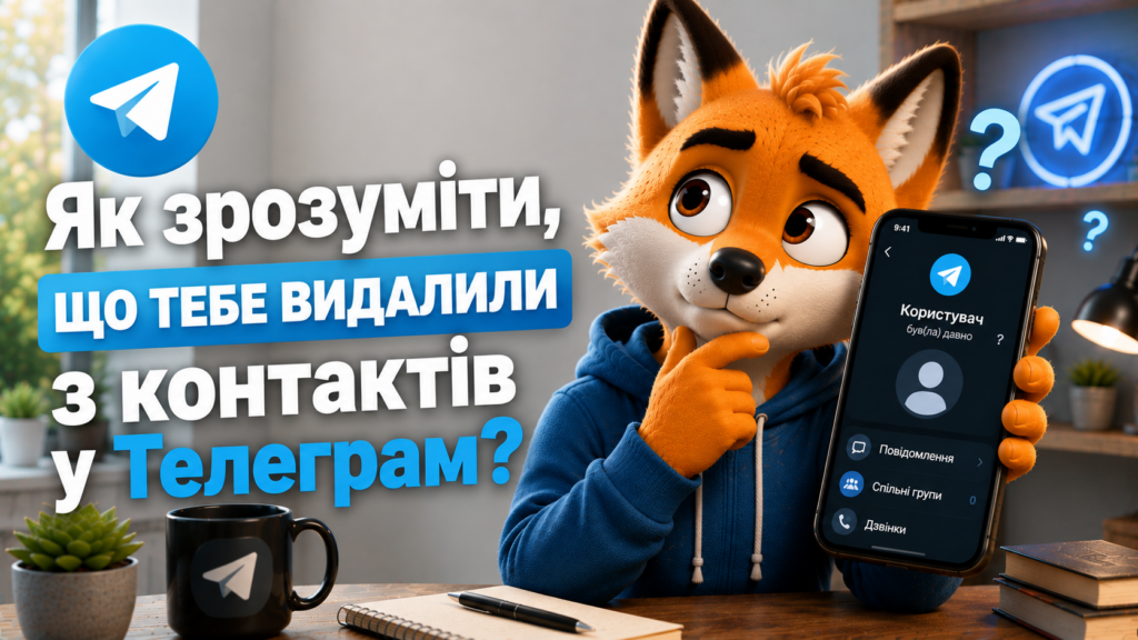 Як зрозуміти, що вас видалили з контактів у Телеграм?