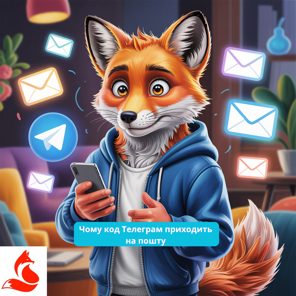 Чому код Телеграм приходить на пошту