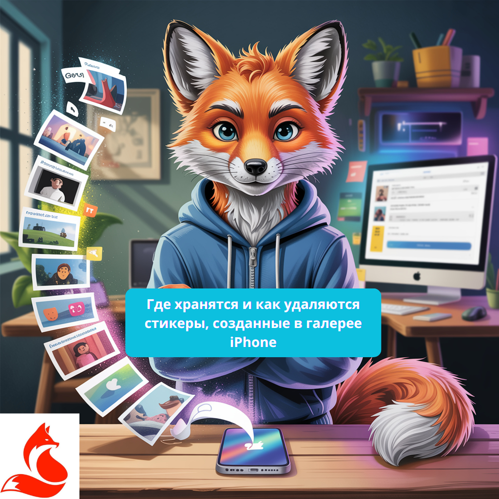 Где хранятся и как удаляются стикеры, созданные в галерее iPhone