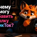 Почему не могу добавить ссылку в ТикТок?