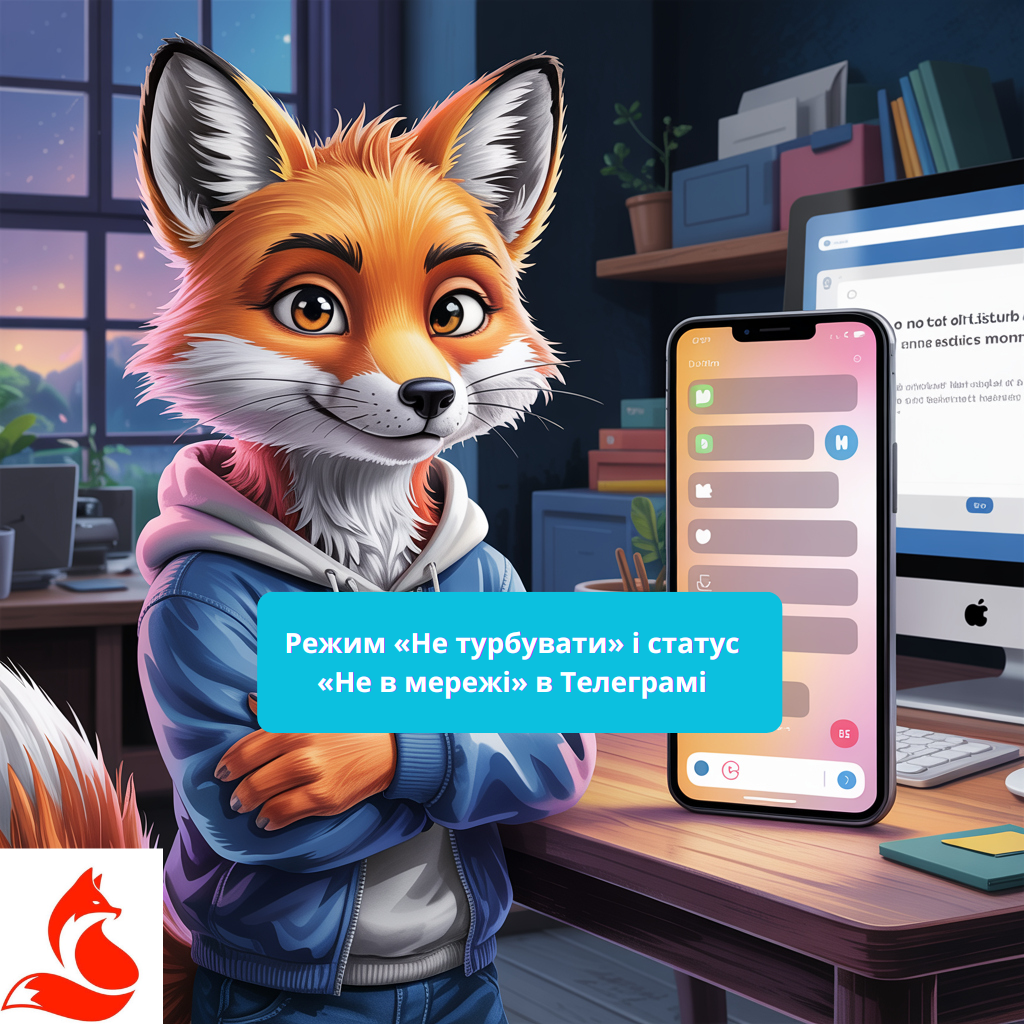 Режим «Не турбувати» і статус «Не в мережі» в Телеграмі