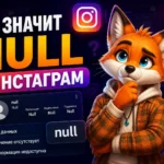 Что значит Null в Инстаграм