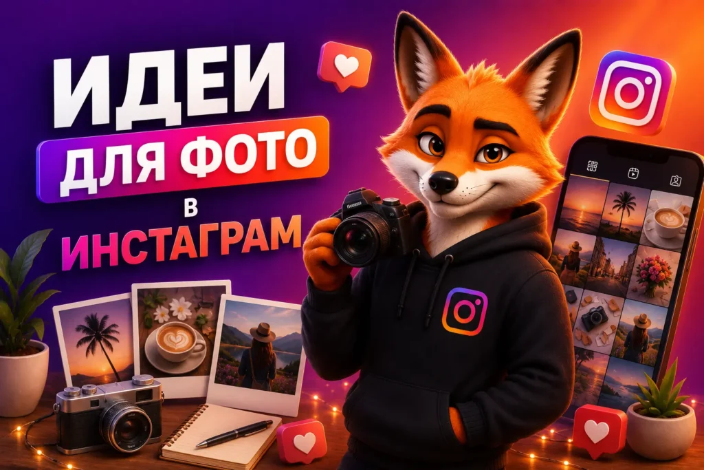 Идеи для фото в Инстаграм