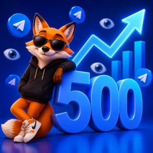 накрутка 500 переглядів телеграм