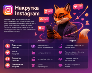 Накрутка инстаграм