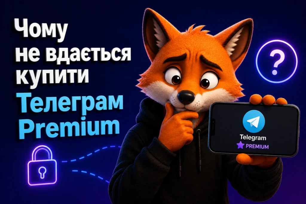 Чому не вдається купити Телеграм Premium