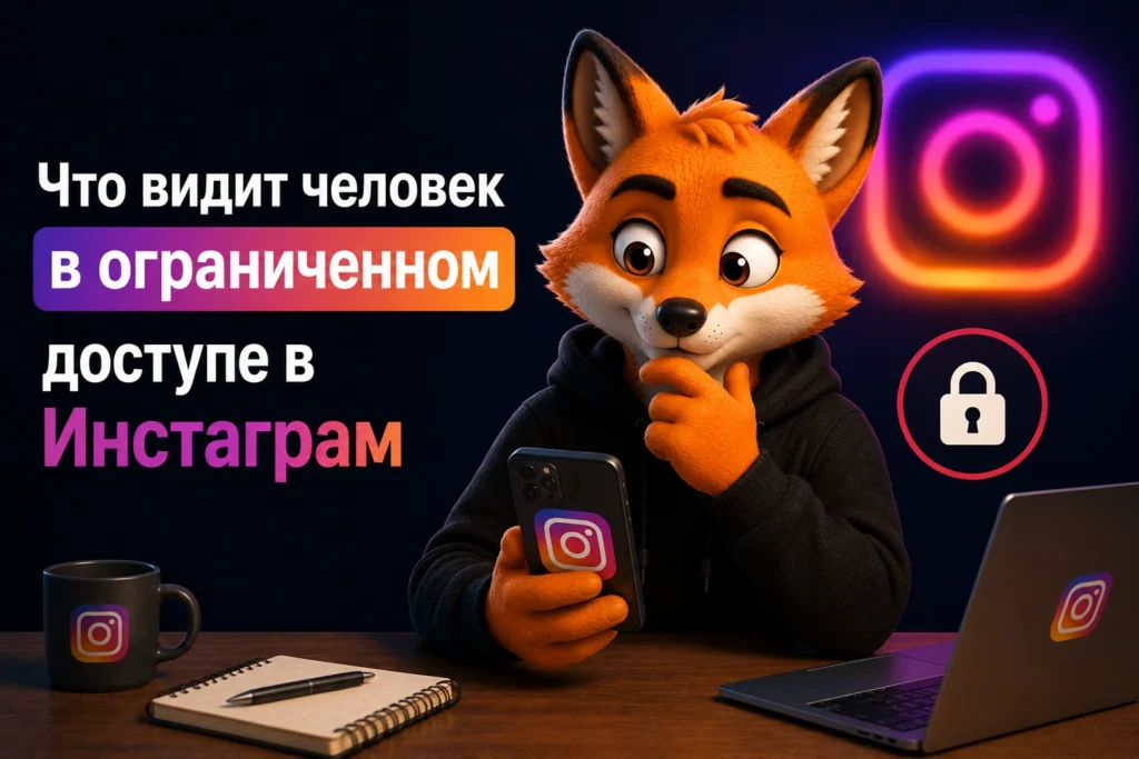 Что видит человек в ограниченном доступе в Инстаграм
