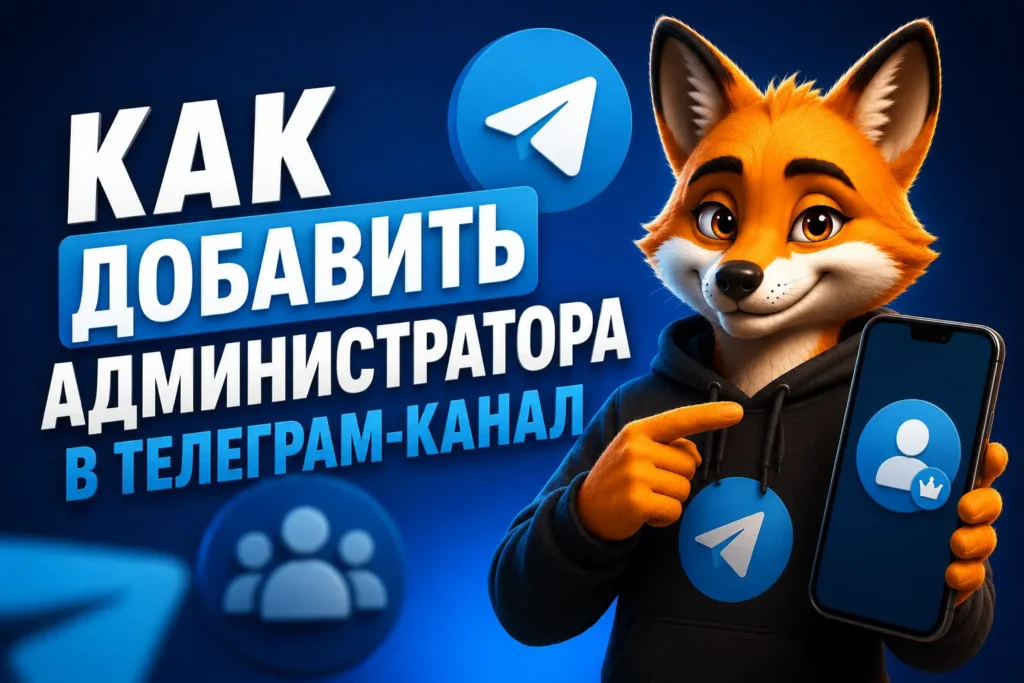Как добавить администратора в Телеграм-канал
