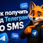 Как получить код Телеграм по SMS