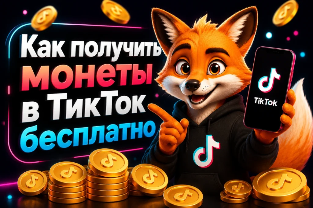 Как получить монеты в ТикТок бесплатно