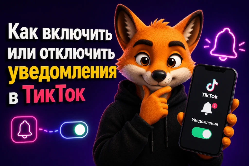 Как включить или отключить уведомления в ТикТок