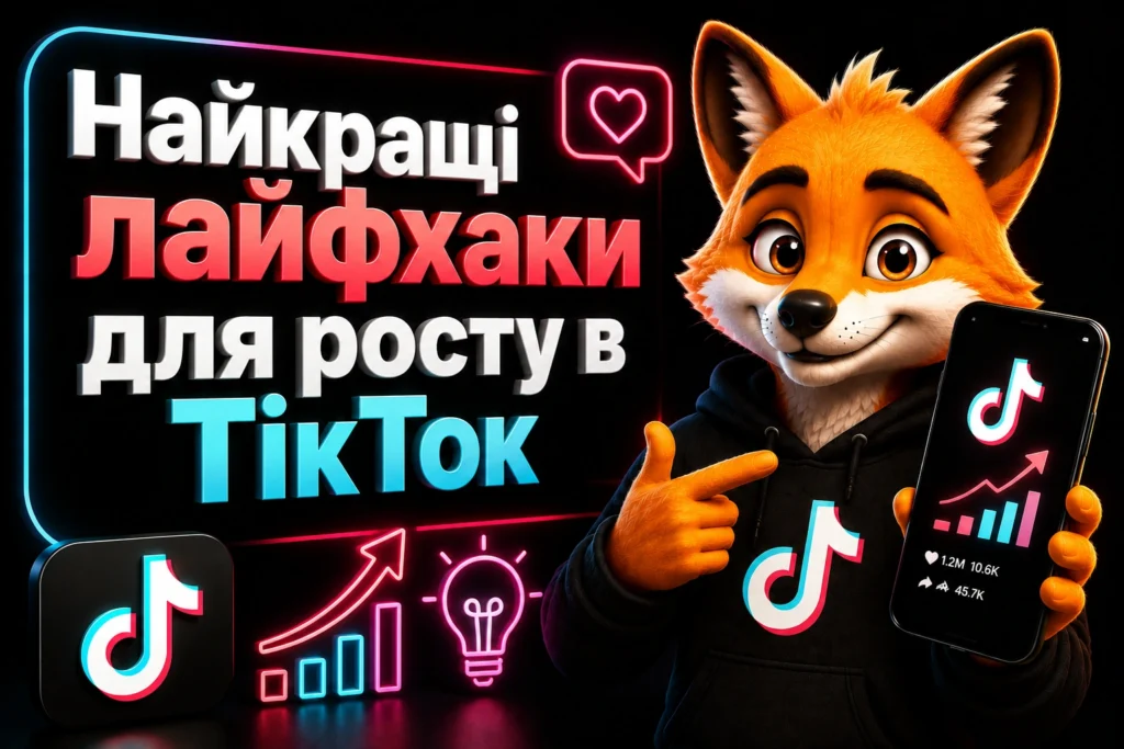 Найкращі лайфхаки для росту в ТікТок