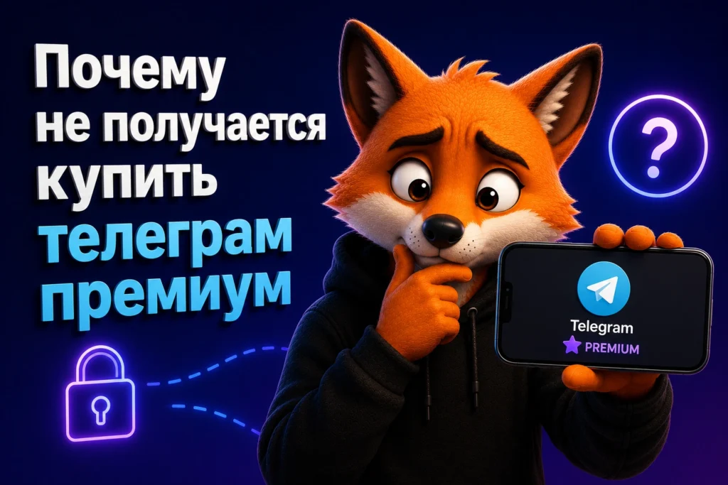 Почему не получается купить телеграм премиум
