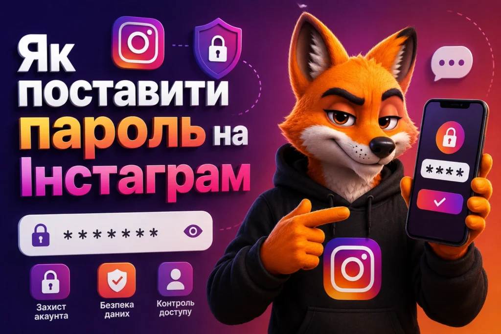 Як поставити пароль на Інстаграм