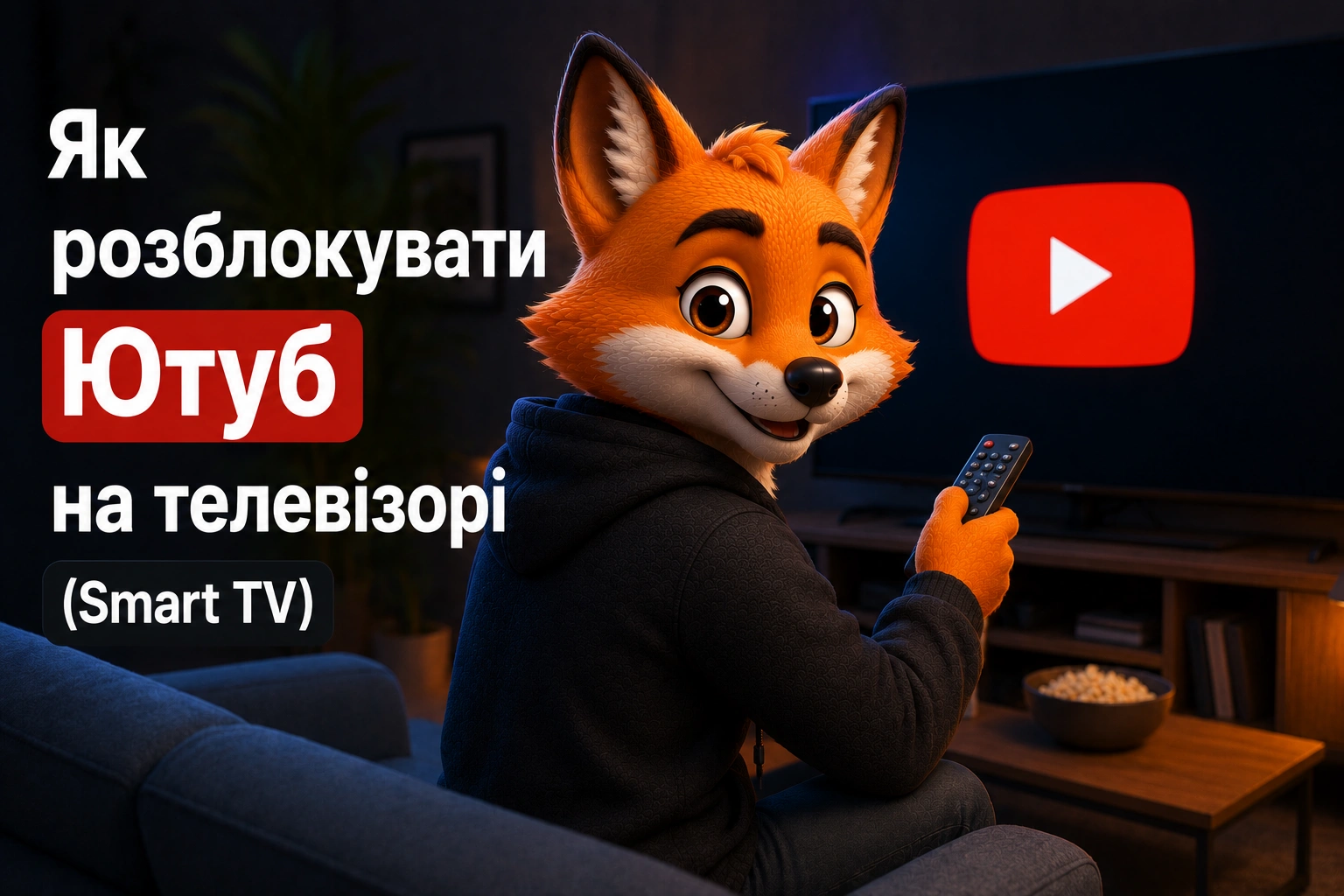 Як розблокувати Ютуб на телевізорі (Smart TV)