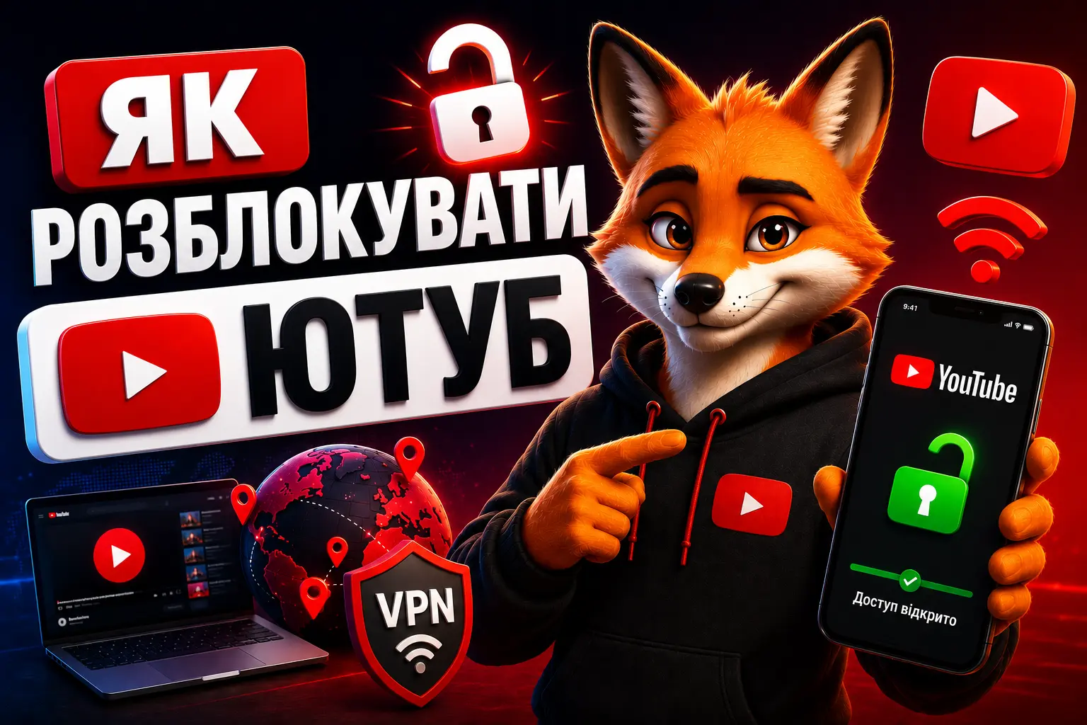 Як розблокувати Ютуб