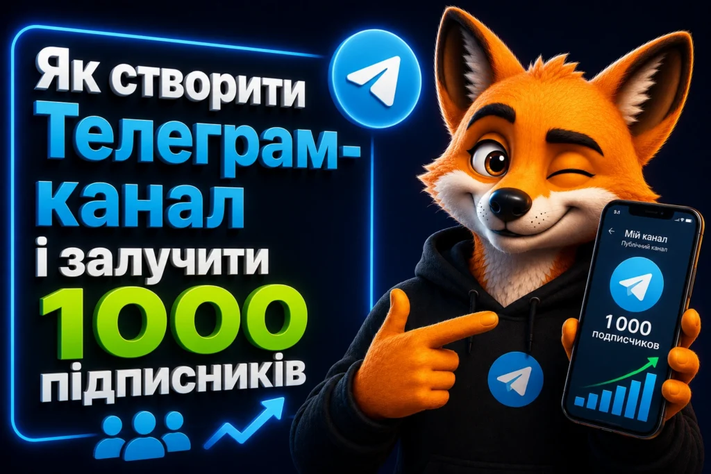 Як створити Телеграм-канал і залучити 1000 підписників