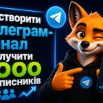 Як створити Телеграм-канал і залучити 1000 підписників
