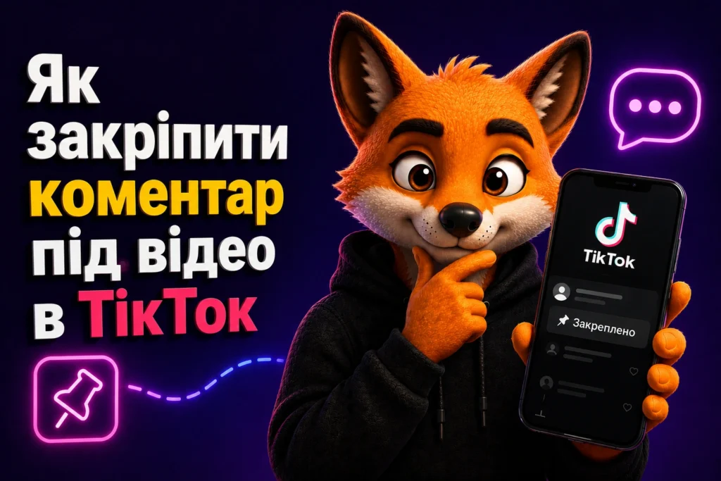 Як закріпити коментар під відео в ТікТок