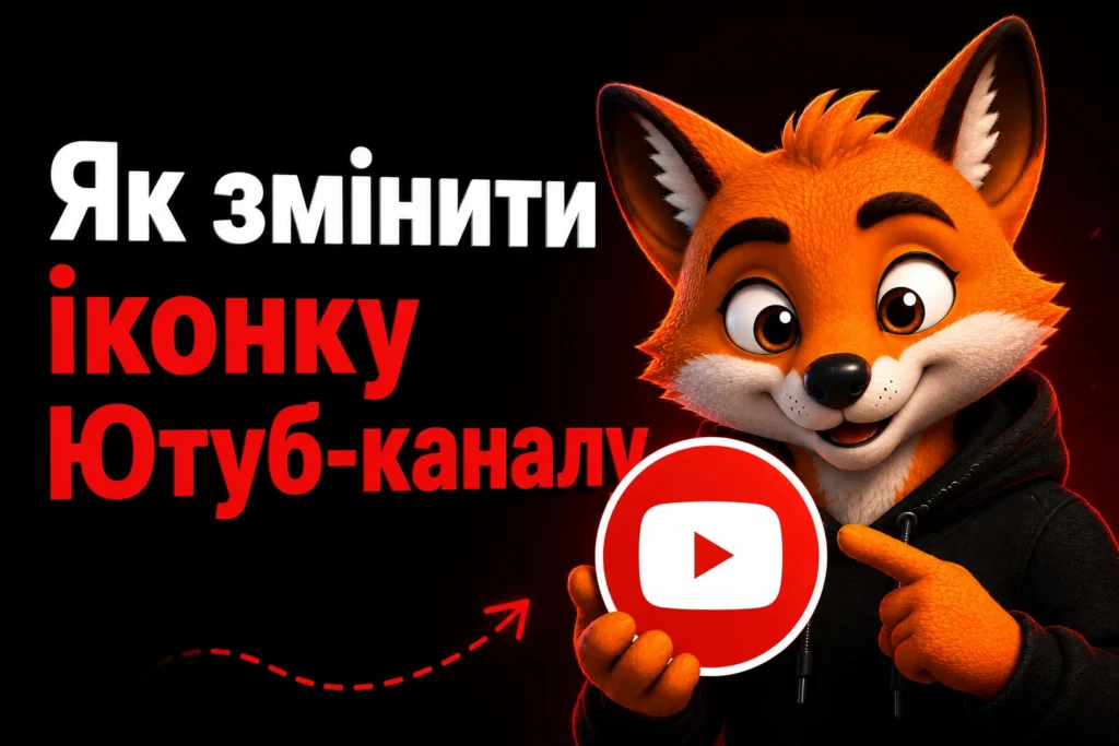Як змінити іконку Ютуб-каналу