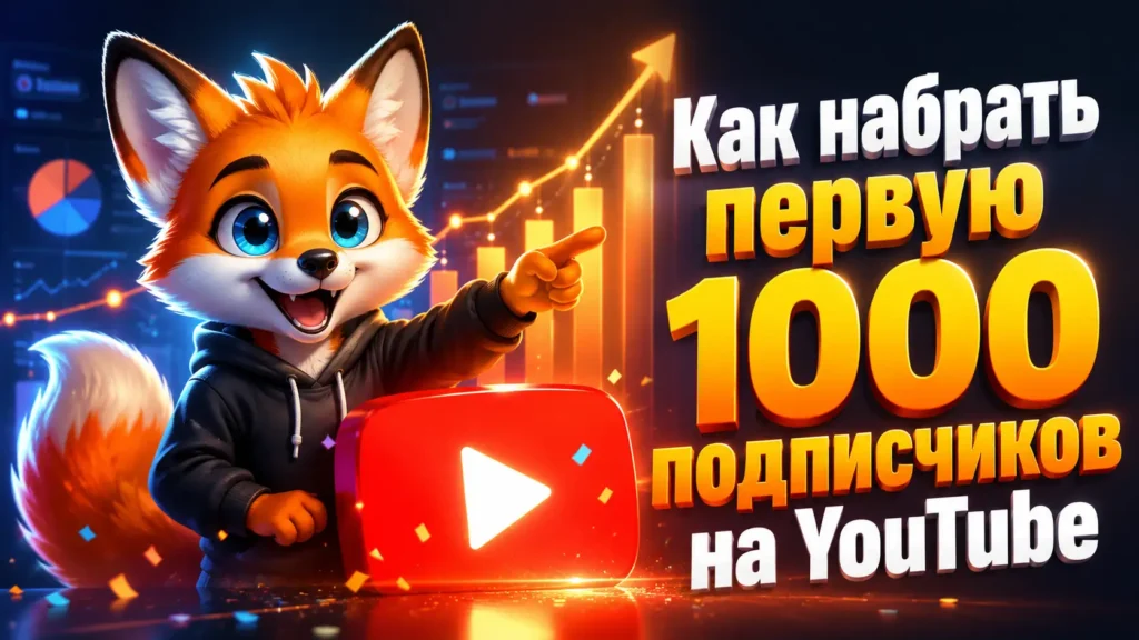 Как набрать первую 1000 подписчиков на YouTube