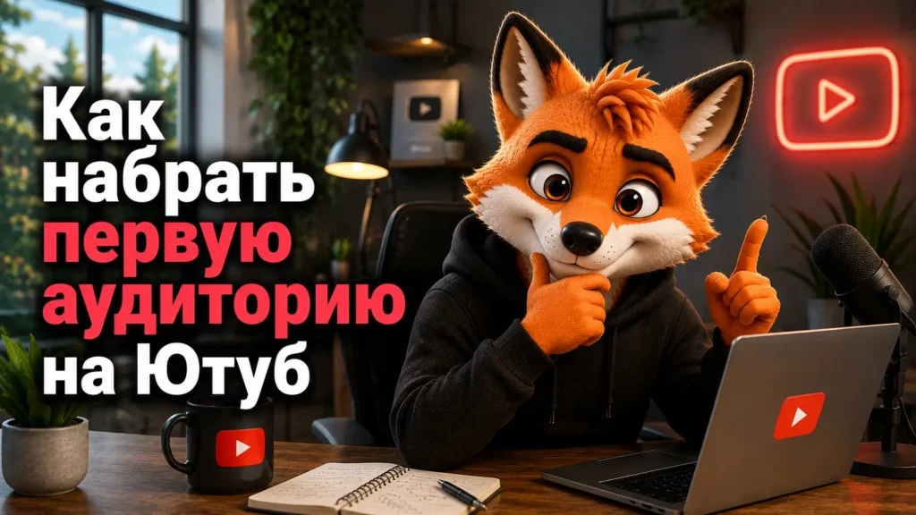 Как набрать первую аудиторию на Ютуб