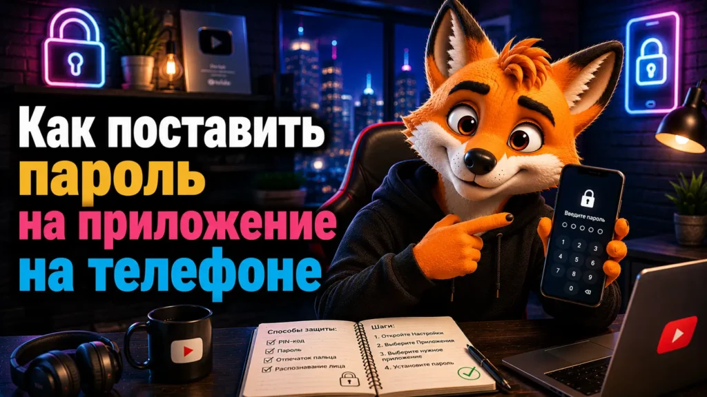 Как поставить пароль на приложение на телефоне