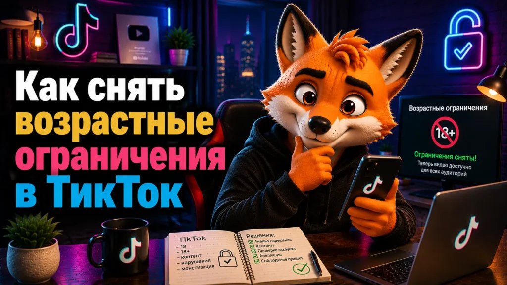 Как снять возрастные ограничения в ТикТок
