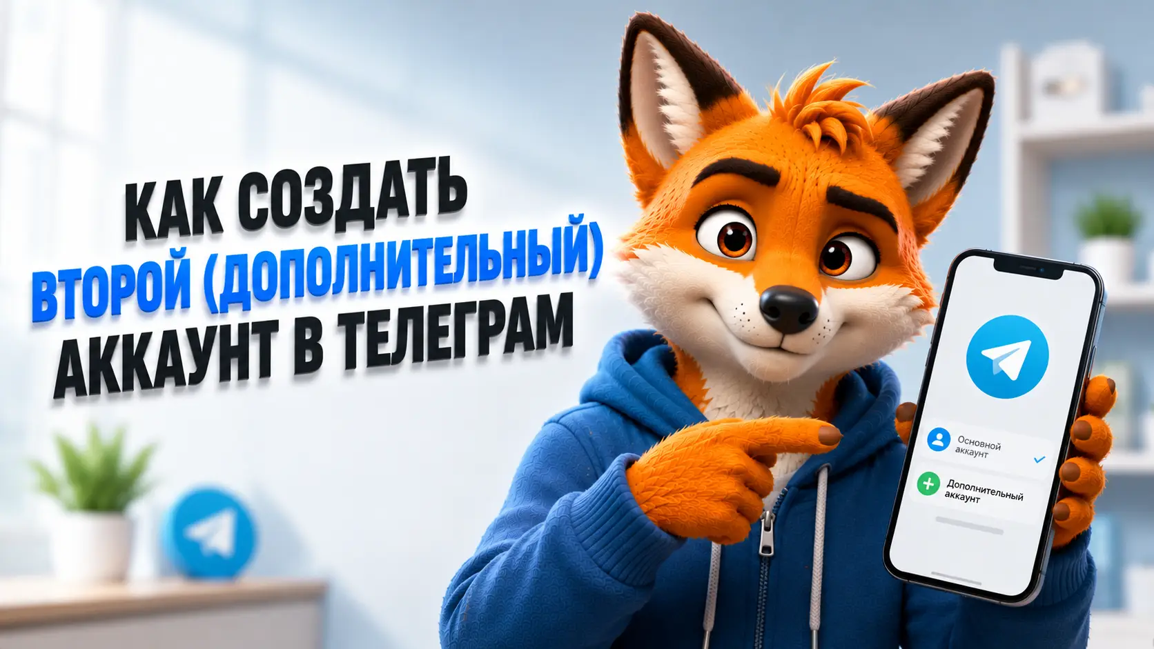 Как создать второй (дополнительный) аккаунт в телеграм
