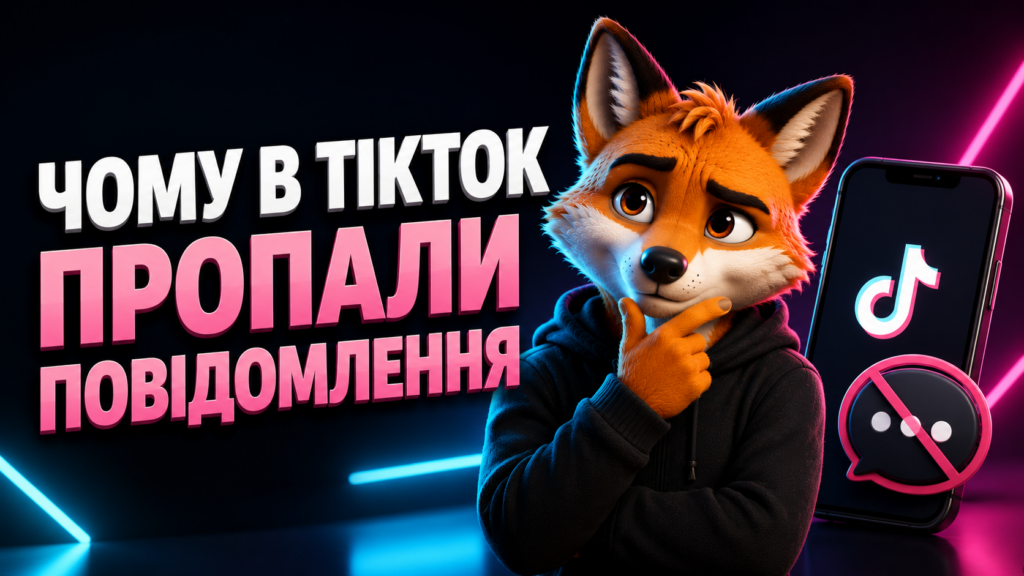 Чому у ТікТок зникли повідомлення