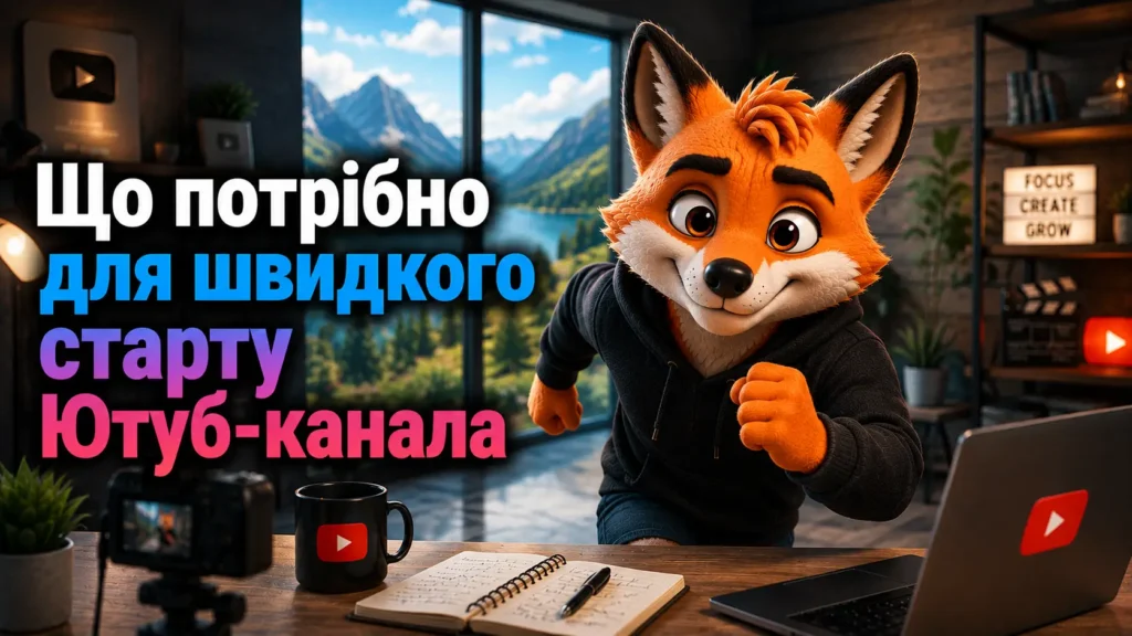 Що потрібно для швидкого старту Ютуб-каналу