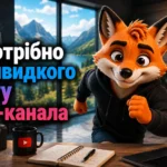Що потрібно для швидкого старту Ютуб-каналу