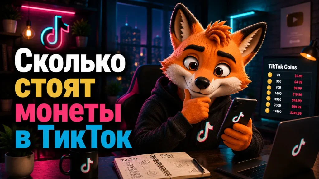 Сколько стоят монеты в ТикТок