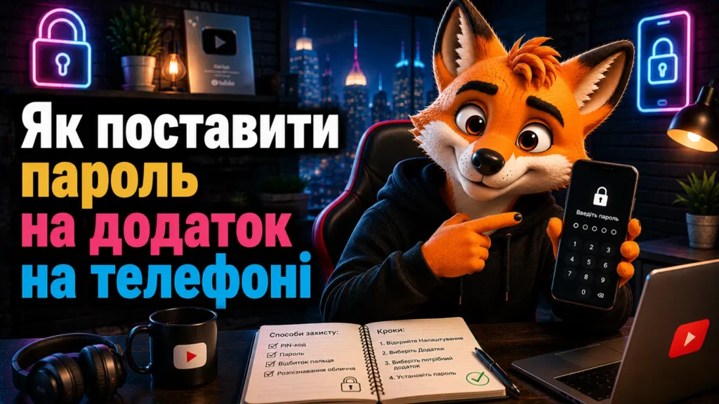 Як поставити пароль на додаток на телефоні
