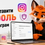 Як поставити пароль на Інстаграм на ПК