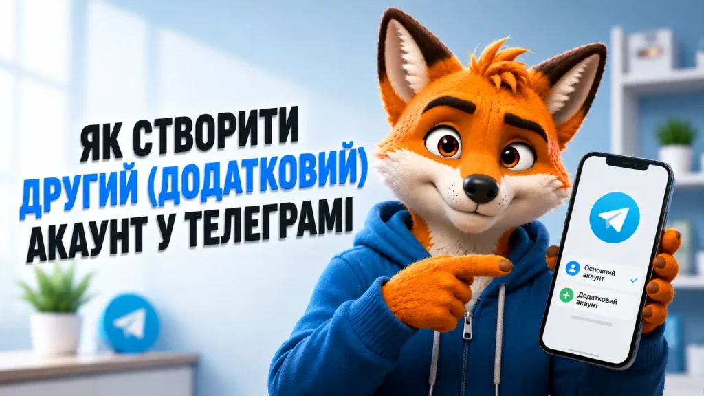 Як створити другий (додатковий) акаунт у Телеграмі