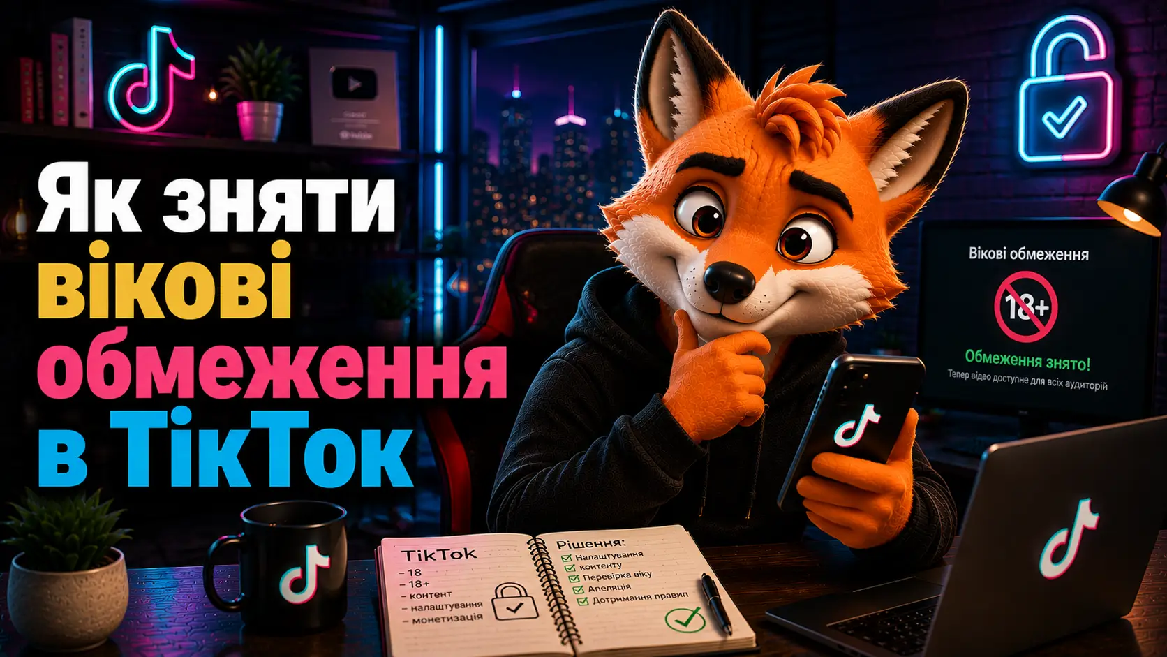 Як зняти вікові обмеження в ТікТок