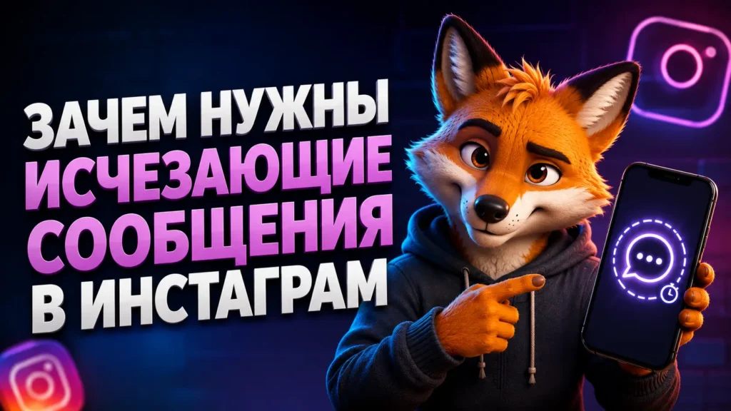 Зачем нужны исчезающие сообщения в Инстаграм