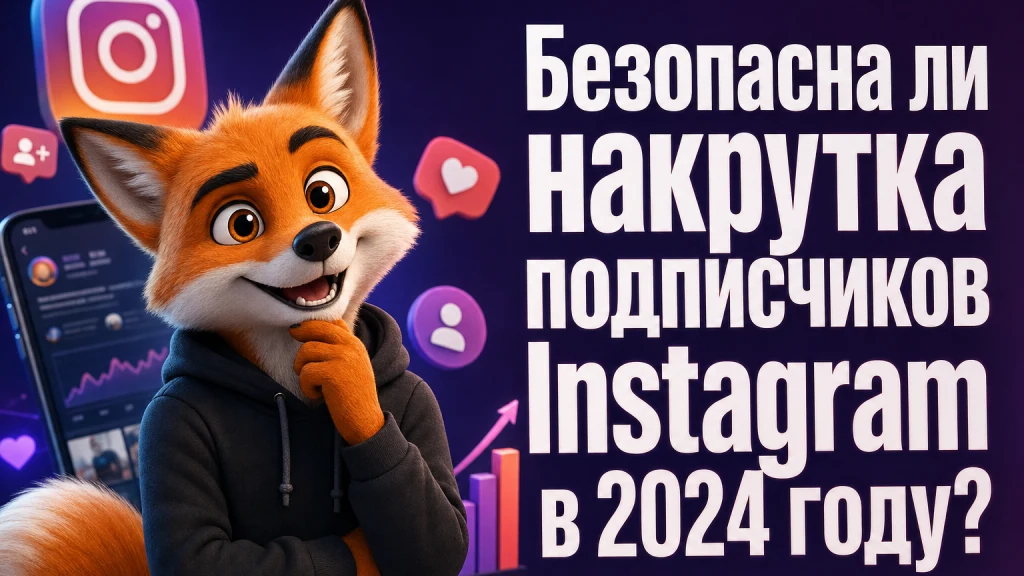 Безопасна ли накрутка подписчиков Instagram в 2024 году?