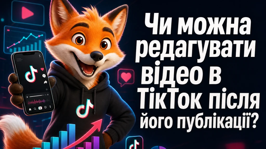 Чи можна редагувати відео в ТікТок після його публікації?