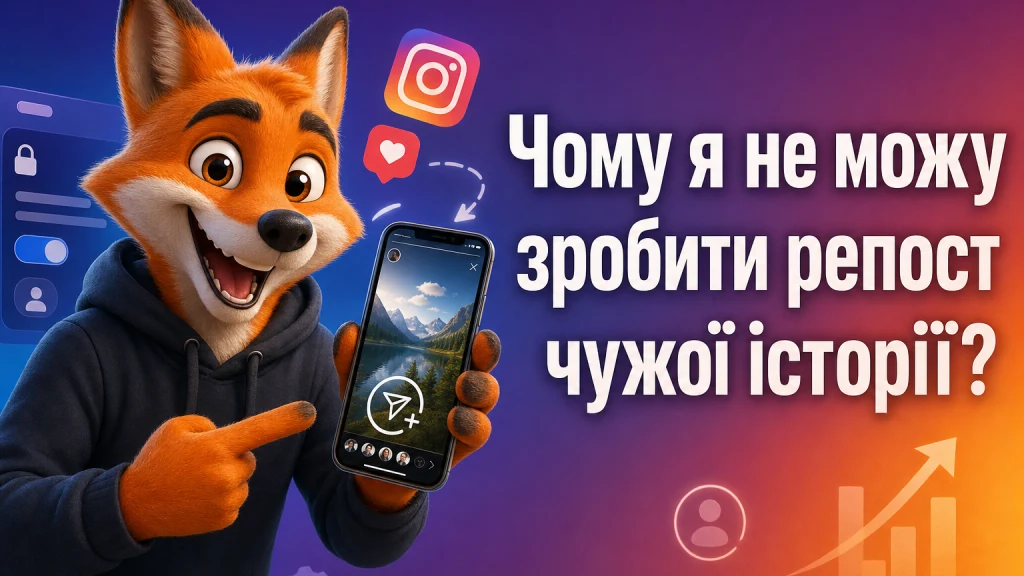 Чому я не можу зробити репост чужої історії?