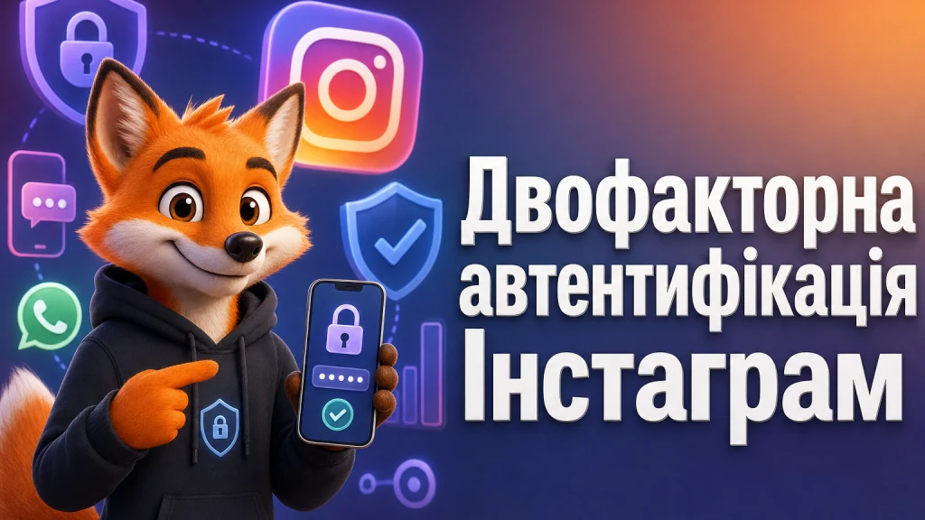 Двофакторна автентифікація Інстаграм