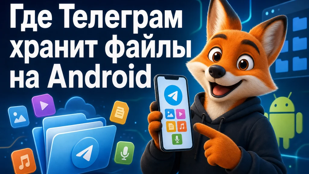 Где Телеграм хранит файлы на Android