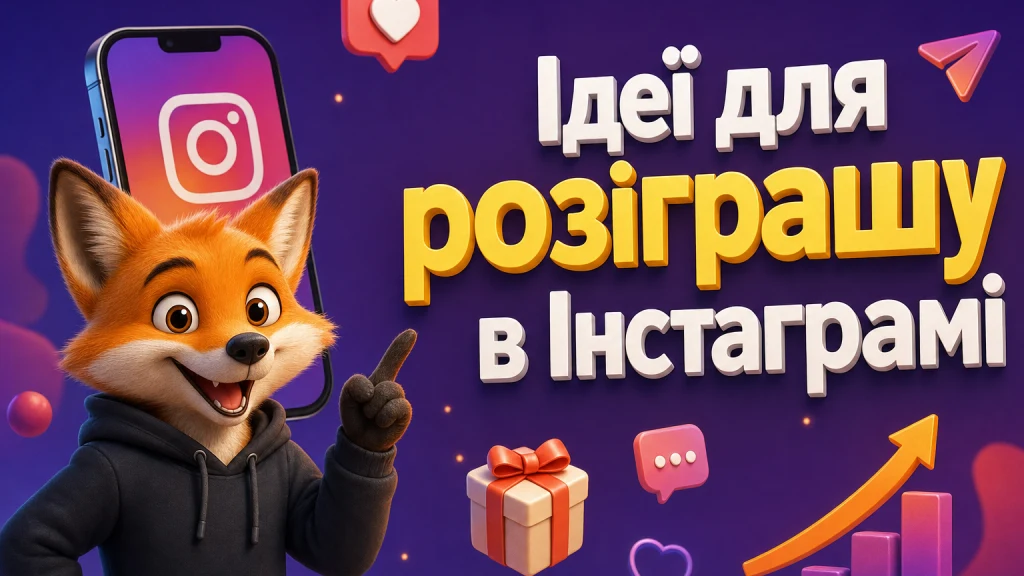 Ідеї для розіграшу в Інстаграмі