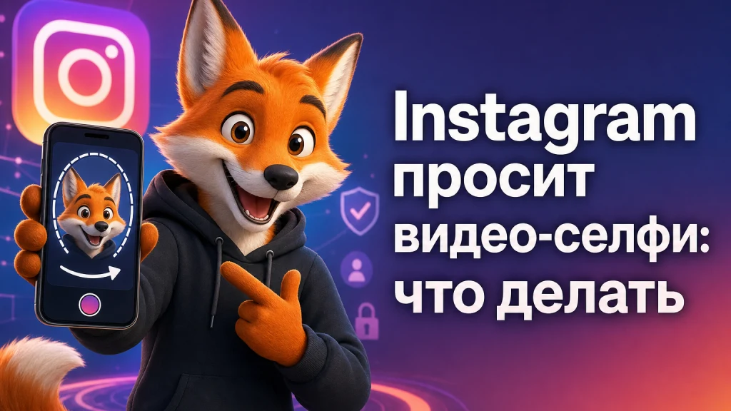 Instagram просит видео-селфи: что делать